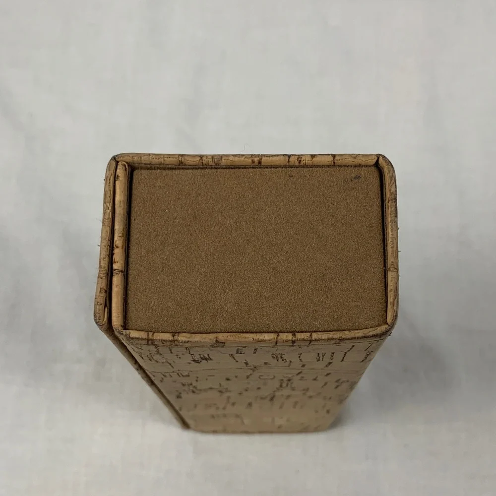 Costa Cork Eyewear Case with Logo, no glasses, case only Minimalist Preppy